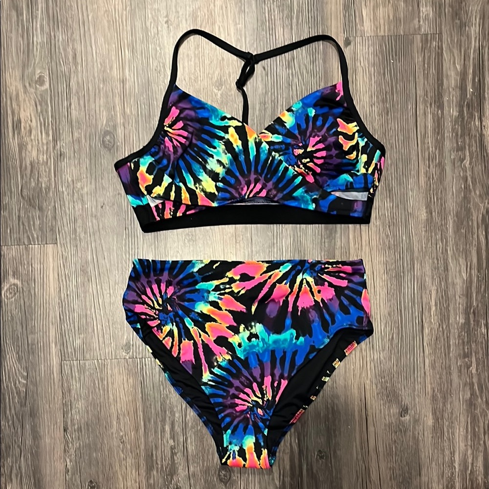 PINK Victoria's Secret Tie-Dye Bikini
